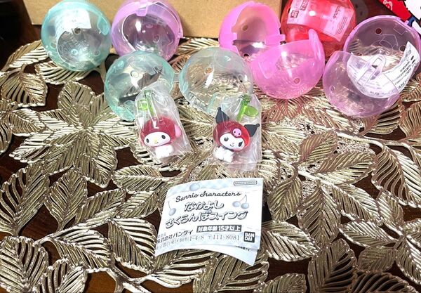 Sanrio characters なかよしさくらんぼスイング2個セットマイメロディ、クロミ