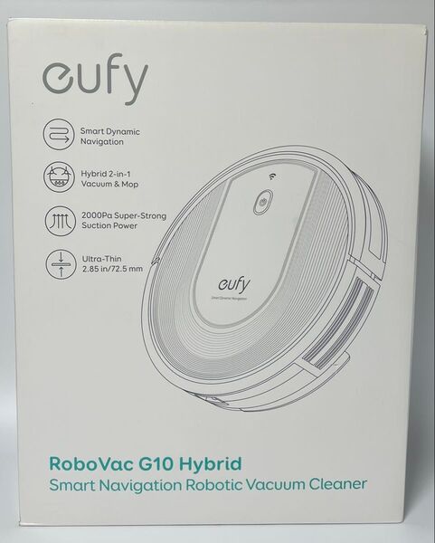 ロボット掃除機 Eufy RoboVac G10 Hybrid T2150 ホワイト