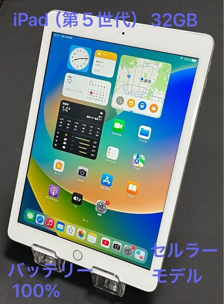 iPad(第5世代)32GB セルラーモデル シルバー ドコモ