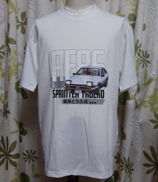 イニシャルD AE86 Tシャツ Mサイズ 未使用タグ付き