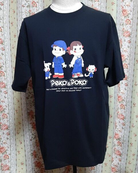 ミルキー ペコちゃん ポコちゃん Tシャツ Mサイズ 未使用タグ付き