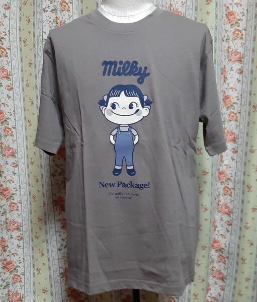 ペコちゃん Tシャツ Lサイズ 未使用タグ付き