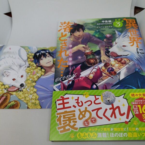 異世界に落とされた…浄化は基本!@COMIC 3 (コロナ・コミックス) 中島鯛/漫画 ほのぼのる500