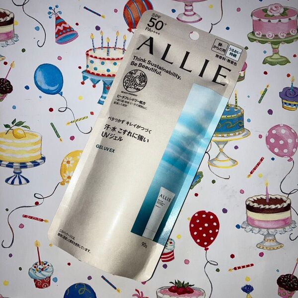 ALLIEアリー 90グラム 日焼け止めジェル 新品 2025.4購入 スーパーウォータープルーフ