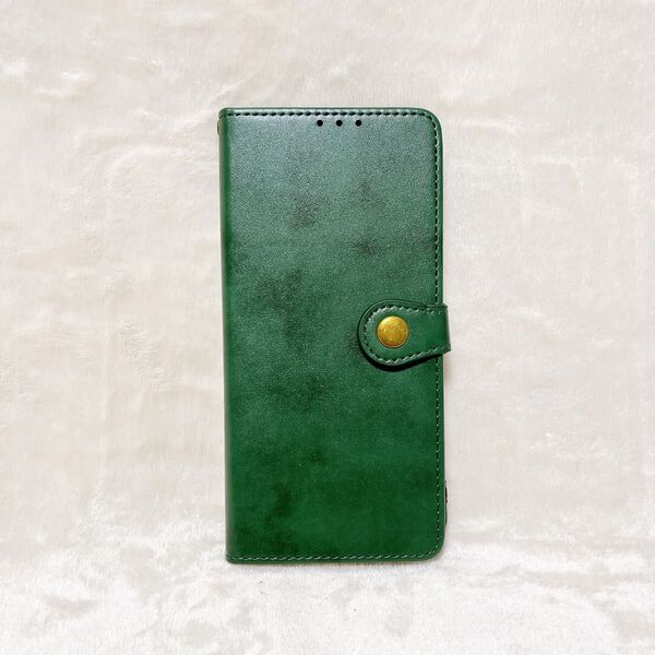 GALAXY S23 5G スマホケース 手帳型 手帳型スマホケース 手帳型ケース Androidケース カード収納 グリーン