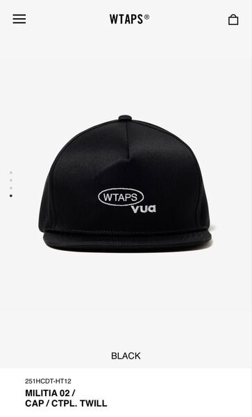 wtaps 25SS cap
