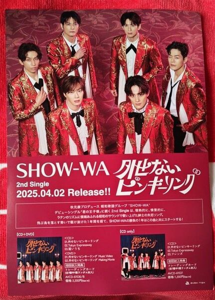 SHOW-WA 外せないピンキーリング フライヤー