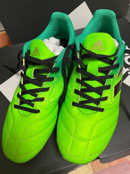 adidas サッカーシューズ 23.0cm グリーン