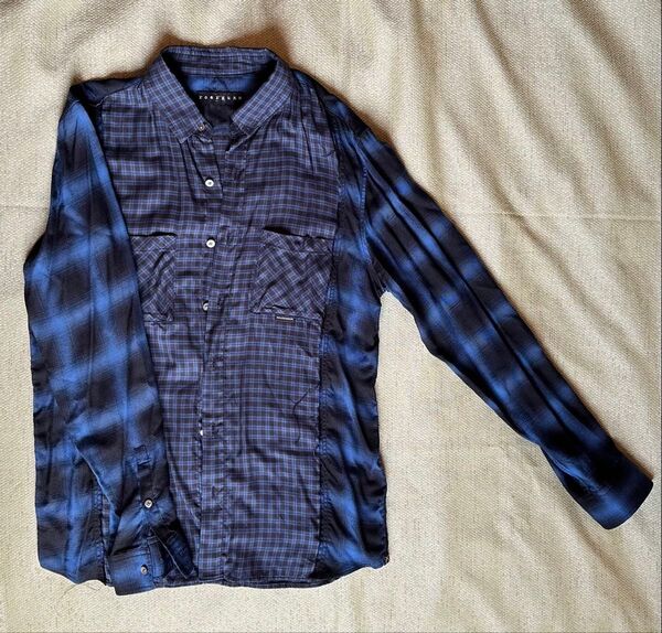 ROAR GUNS チェックシャツ メンズ 長袖 【定価】¥33,000+tax
