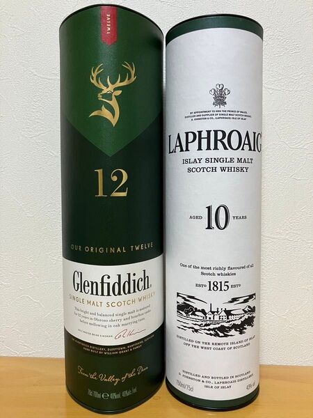 グレンフィディック 12年 700ml 1本 LAPHROAIG ラフロイグ 10年 750ml 1本