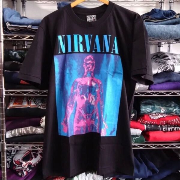 ニルヴァーナ 両面プリント バンドTシャツ XL