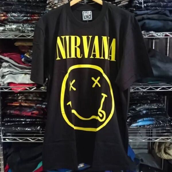 ニルヴァーナ 両面プリント バンドTシャツ XL