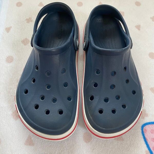 crocs クロックス キッズ サンダル ネイビー C13 19㎝