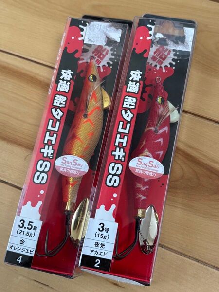ダイワDAIWA快適 船タコエギSS 3号 3.5号 2本セット