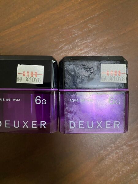 ナンバースリー デューサー DEUXER aqua gel wax 6G 80g
