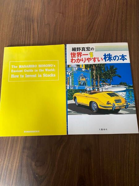 細野真宏 株の本 2冊セット 世界一わかりやすい株の本 How to Invest in Stocks
