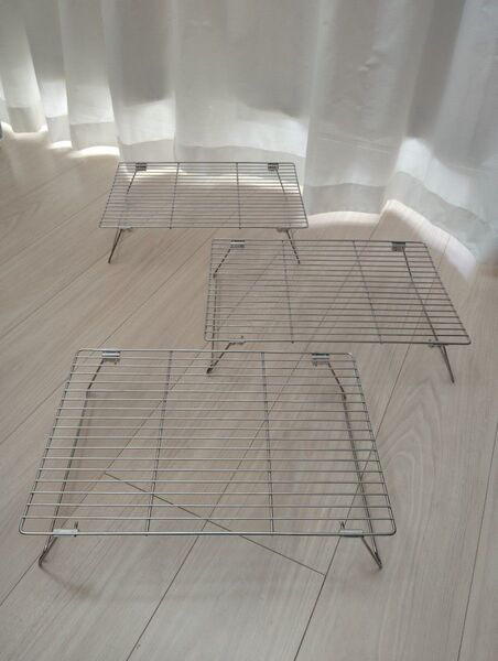IKEA イケア LTTBAKAD ケーキクーラー 39x28 cm 3個