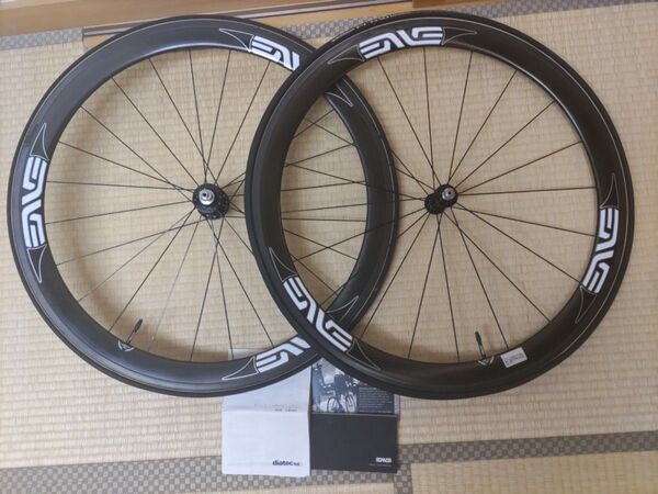 ENVE classic1-45 チューブラー TNI Evolution Lightハブ シマノ11速対応 美品 リムブレーキ