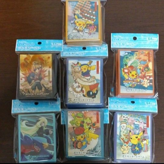デッキシールド ポケモンカードゲーム各5枚