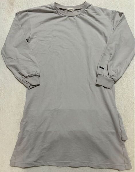 美品 ブランシェス バックフリルワンピース 150 Branshes