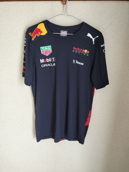美品 F1 2022 Red Bull レッドブルレーシングチーム レプリカTシャツ PUMA Sサイズ