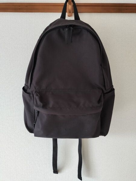 無印良品 肩の負担を軽くする 撥水リュックサック 黒 ブラック 20L