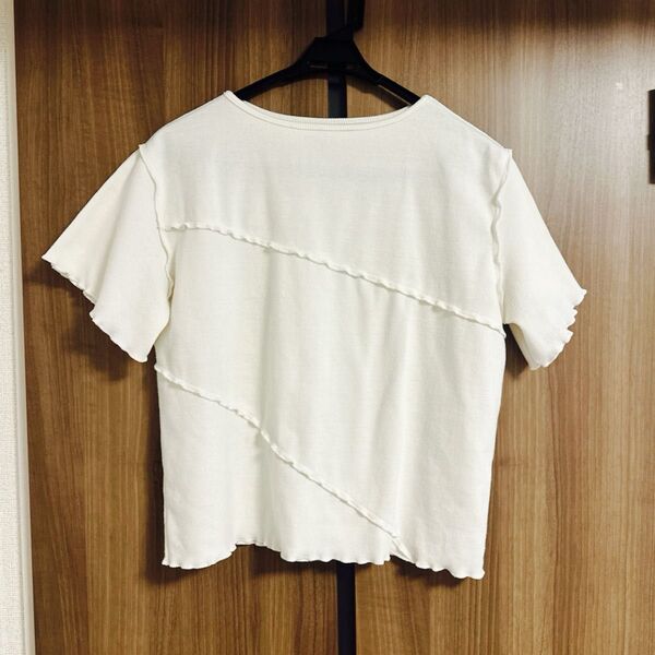GRL フリルトップス ホワイト