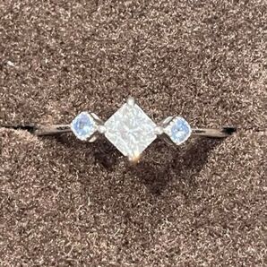 フランダースカット ダイヤモンド ベニトアイト プラチナ リング