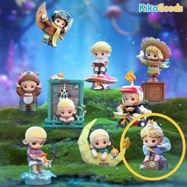 nook little world series 52toys 時空旅行箱 トレーディングフィギュア
