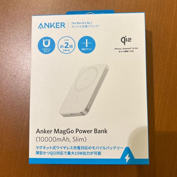 Anker MagGo Power Bank/モバイルバッテリー10000mAh