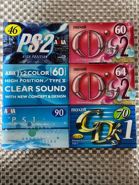 AXIA maxell カセットテープ