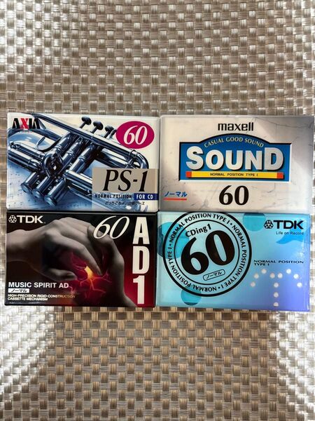 AXIA TDK maxell カセットテープ ノーマル