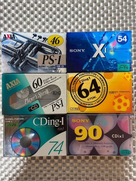 TDK ソニー AXIA ノーマル カセットテープ
