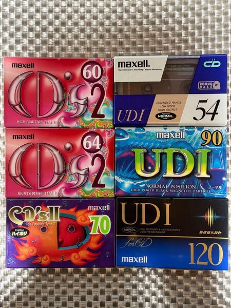カセットテープ maxell UD1 CD'sⅡ