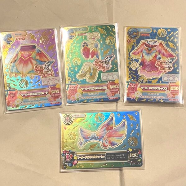 アイカツ 星座ドレス ルーレット マーメイドピスケスコーデ 星宮いちご
