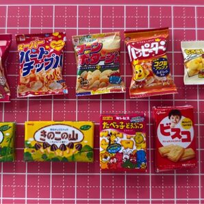 お菓子 ミニチュアパッケージ 食品サンプル フィギュアお好きなお菓子お作りします♪