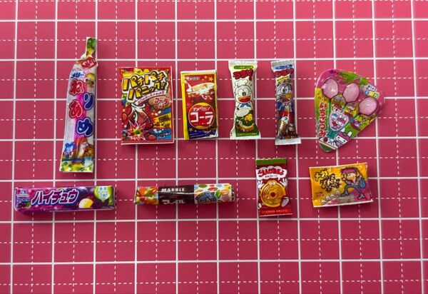 ミニチュア駄菓子 お好きなお菓子お作りします♪