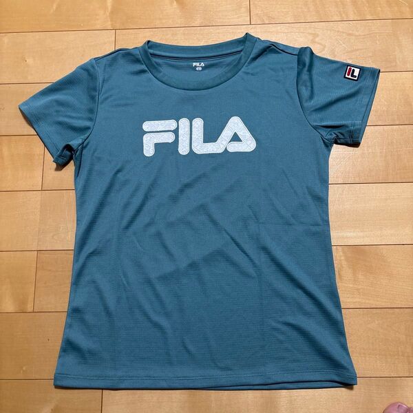 フィラテニスTシャツ Lサイズ レースロゴ 未使用!