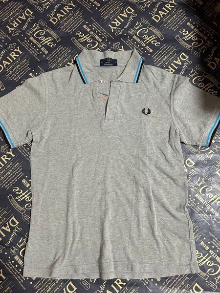 【FRED PERRY】フレッドペリー ポロシャツ 半袖ポロシャツ 刺繍 36