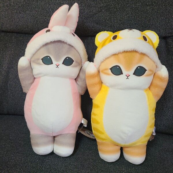 mofusand モフサンド 着ぐるみにゃんBIGぬいぐるみ 全2種セット