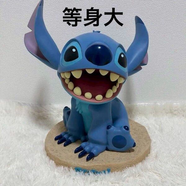 入手困難 実寸大 リロ&スティッチ stitch 実寸大置物 インテリア ディズニー Disney フィギュア