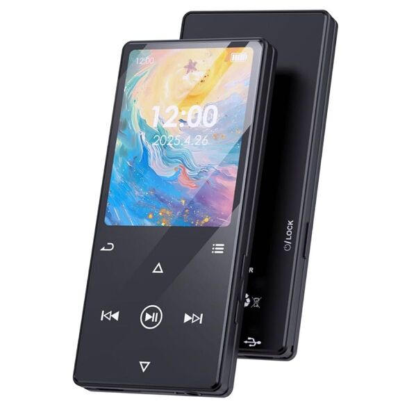 MP3プレーヤー 64GB SDカード対応 Bluetooth5.0 HIFI音質 スピーカー搭載 音楽プレーヤー 2.4インチ