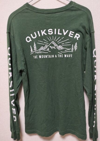 Quiksilver クイックシルバー ロングスリーブカットソー グリーン