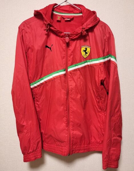 PUMA×Ferrari コラボ ウィンドブレーカー ナイロンパーカー
