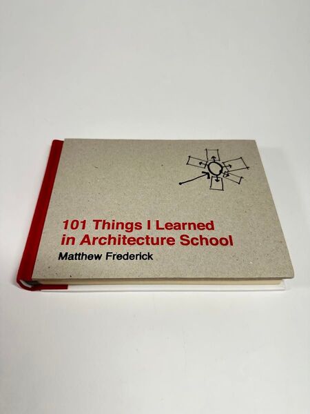 Things I Learned in Architecture Schoolマシュー・フレデリックによる本 線を引く方法デザイン