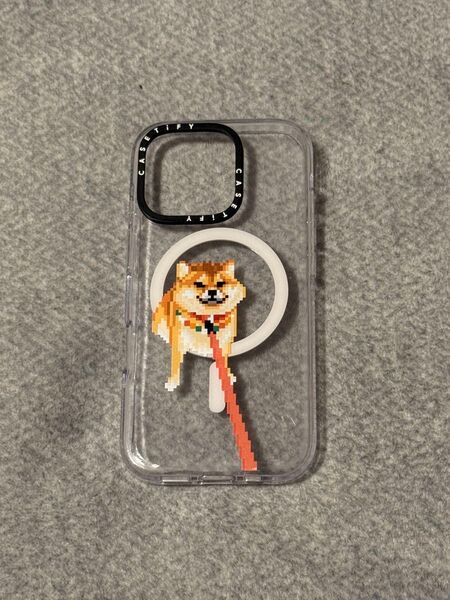 casetify iPhone16pro インパクトケース 柴犬