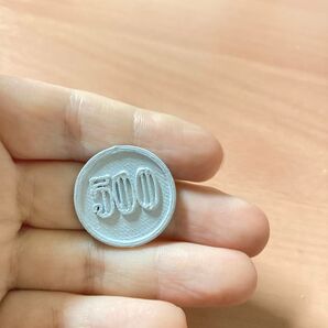 500円玉風コイン レプリカ 樹脂製