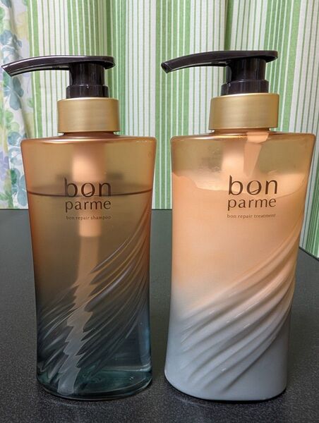 【中古】bon parme ボンパルム ボンリペア シャンプー&トリートメントセット