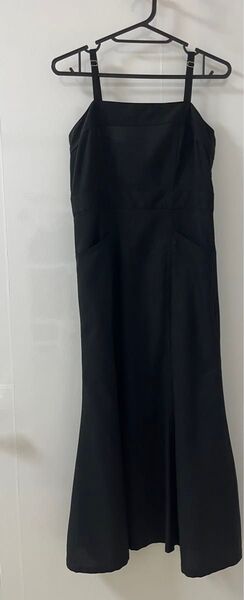 ナイスクラップ マーメイドワンピース ワンピース ロングワンピース 黒 ブラック 夏服