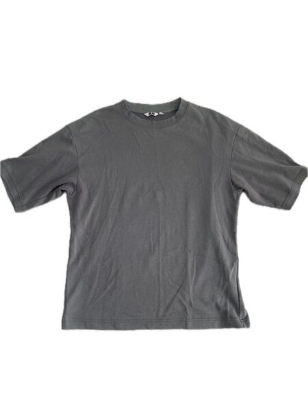 ユニクロ エアリズムコットンオーバーサイズTシャツ M